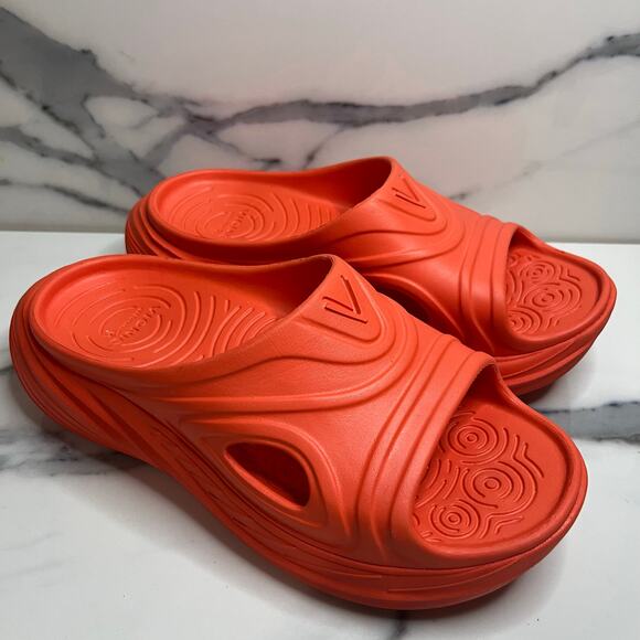 Vionic Unisex Orange Cove RX Recovery Slides Sandals Men's Sz 6 Women's Sz 8 EUC - Picture 1 of 7